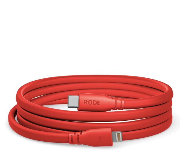 Rode SC19 (Red) - Kabel USB-C - Lightning 1,5 m (czerwony) - 1244079 - zdjęcie